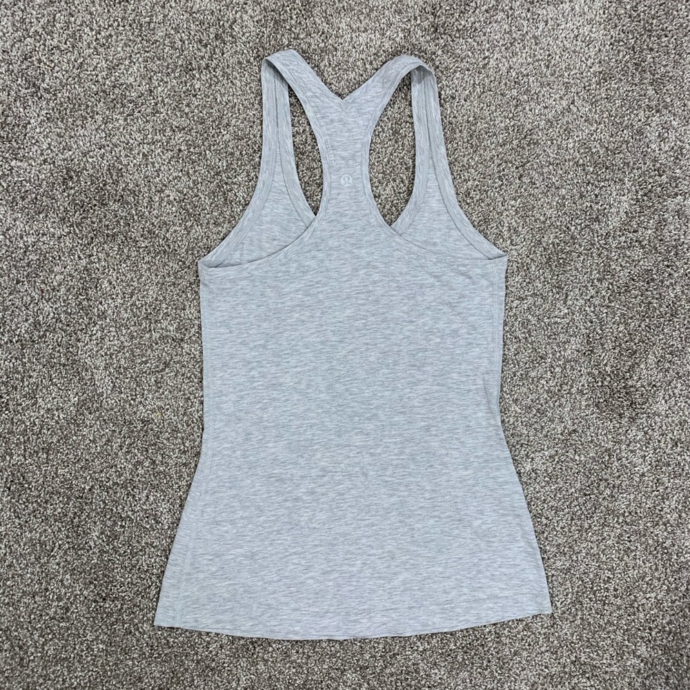 Grey Lululemon ‘Cool Racerback II’ Tank Top